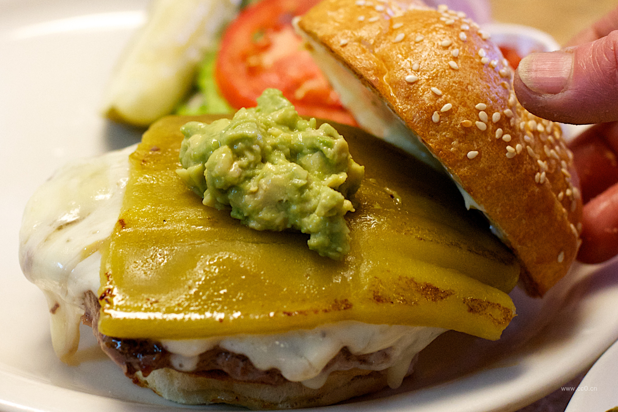 汉堡包食物图片