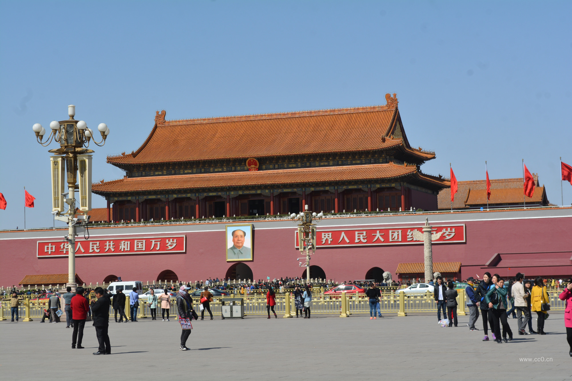 北京天安门城楼建筑图片