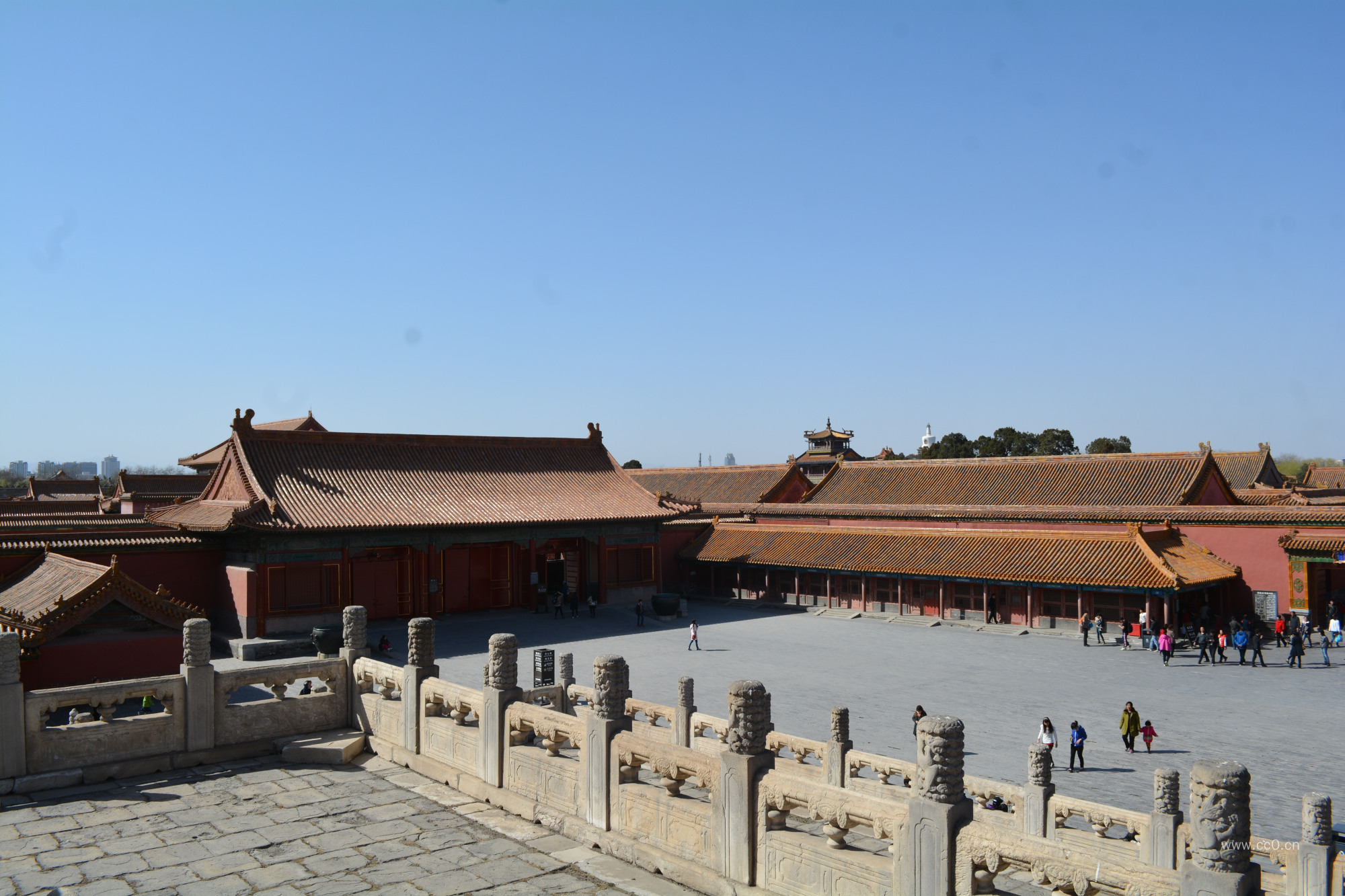 紫禁城的中式皇家建筑