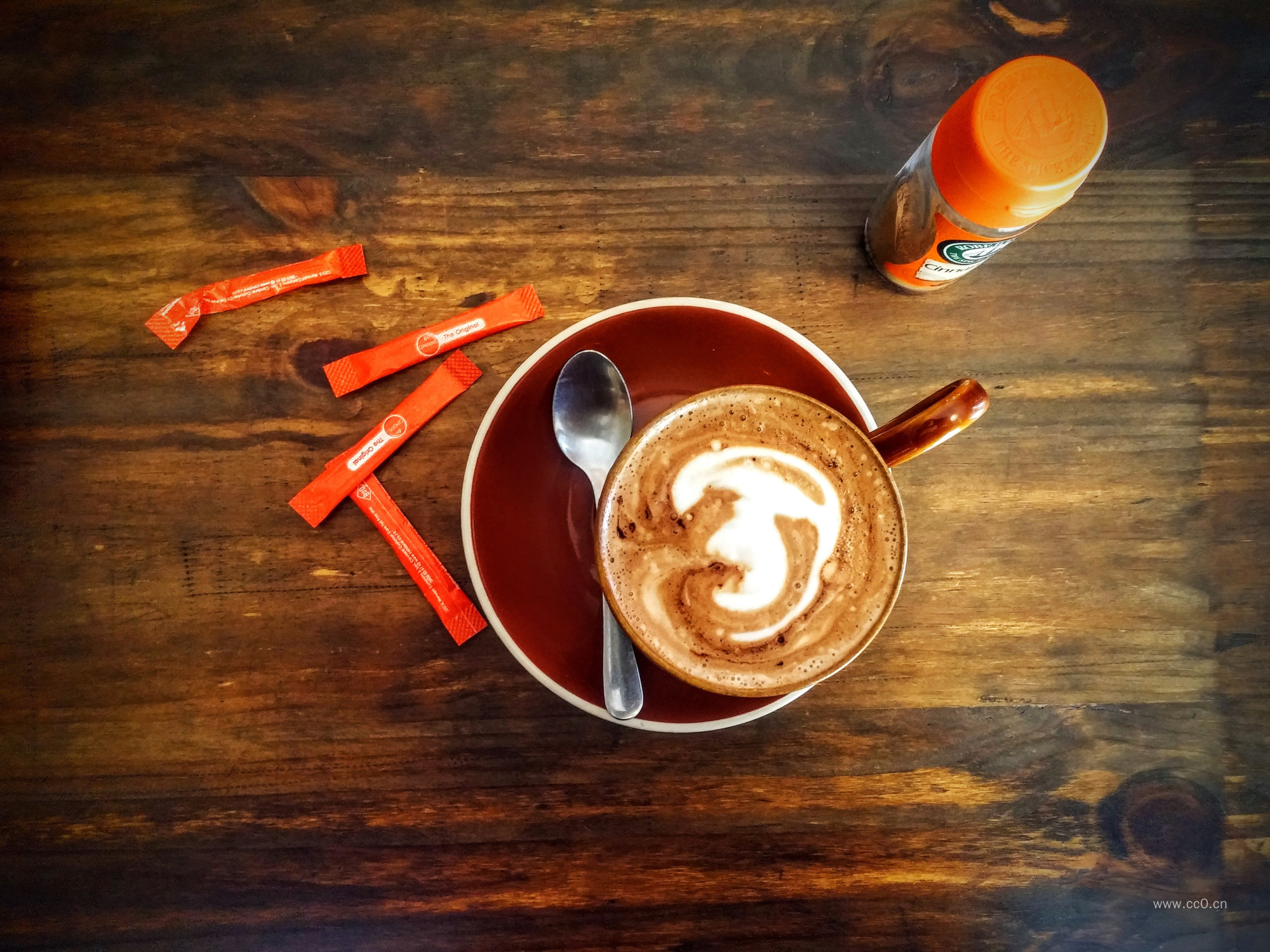 一杯咖啡饮料图片