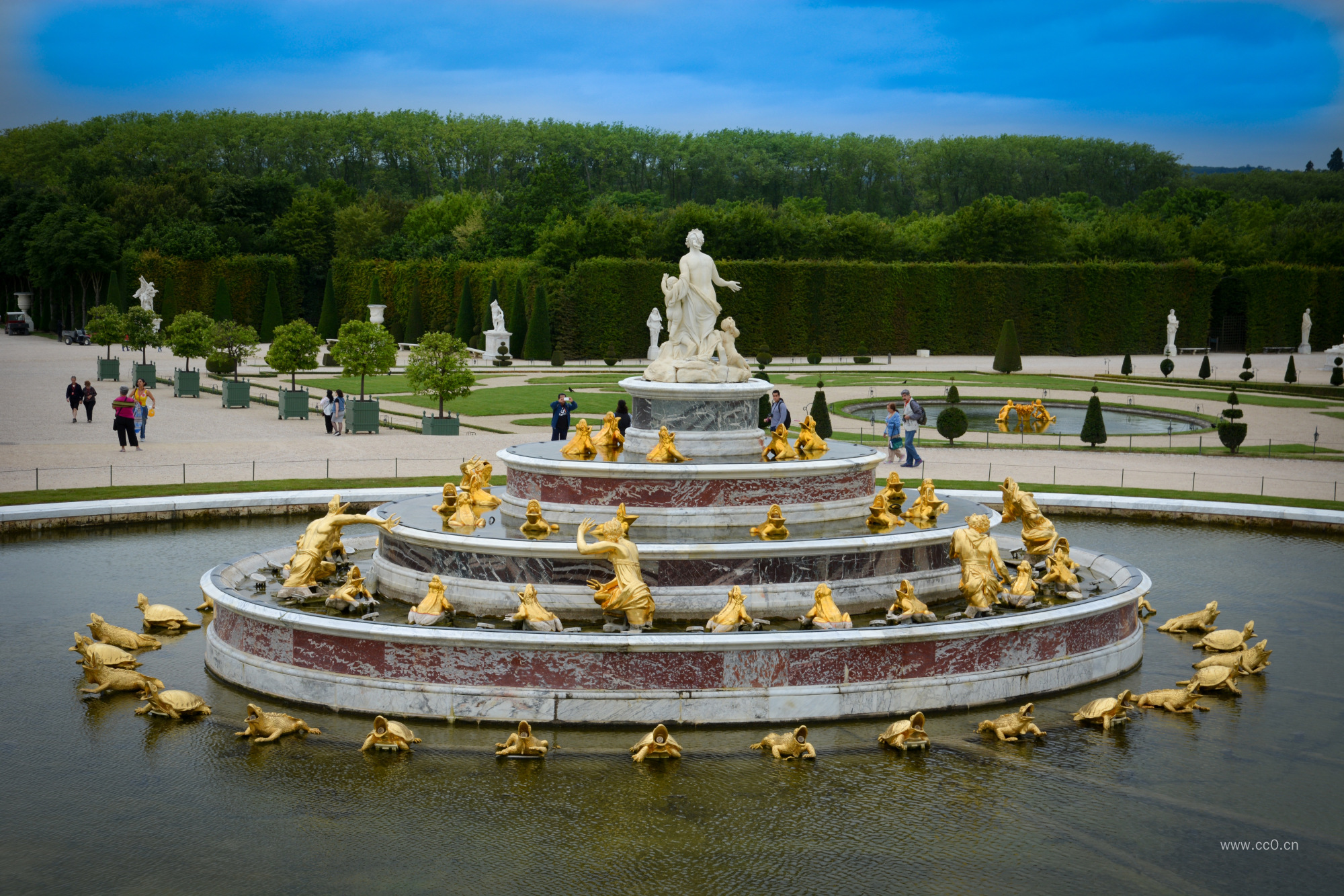 欧式喷泉雕塑图片