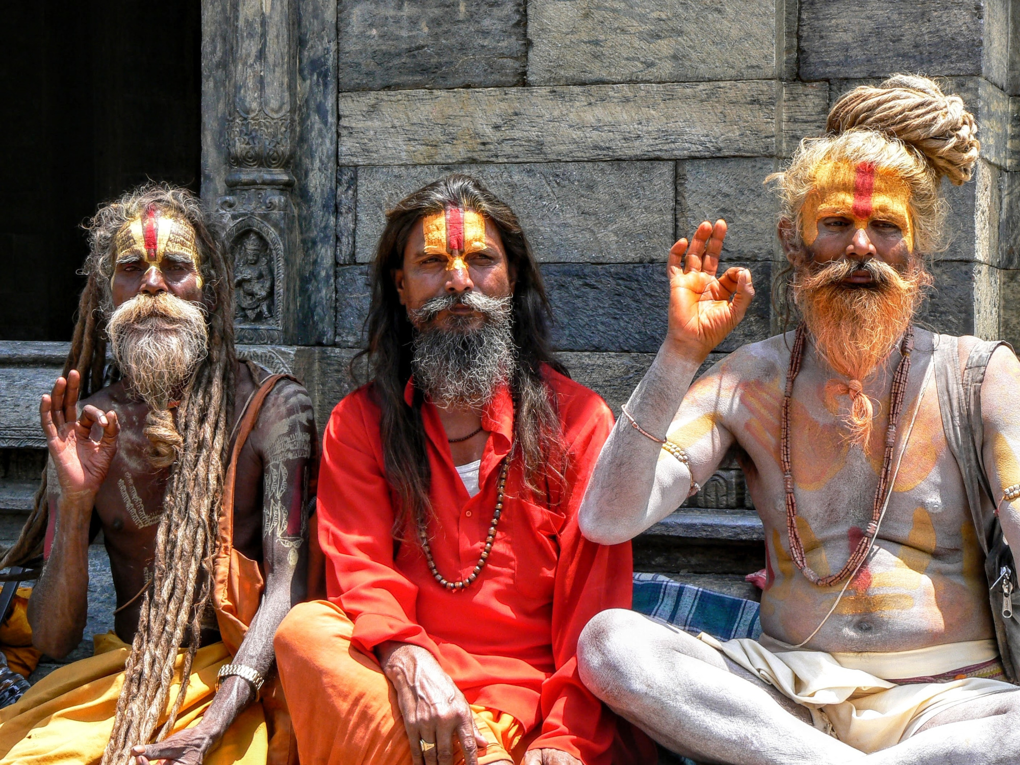 苦行僧人物图片