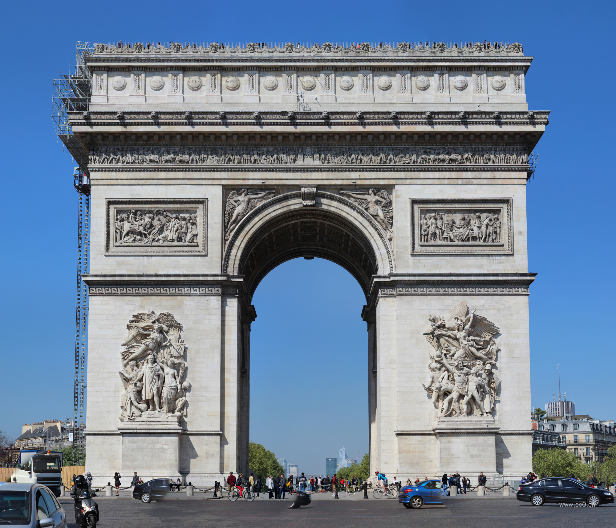 雄狮凯旋门图片