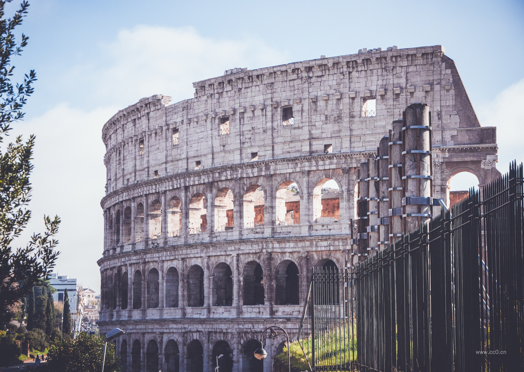意大利古罗马竞技场建筑遗址