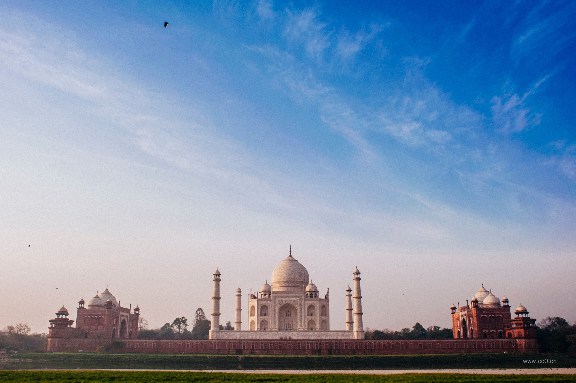 印度泰姬陵地标建筑图片