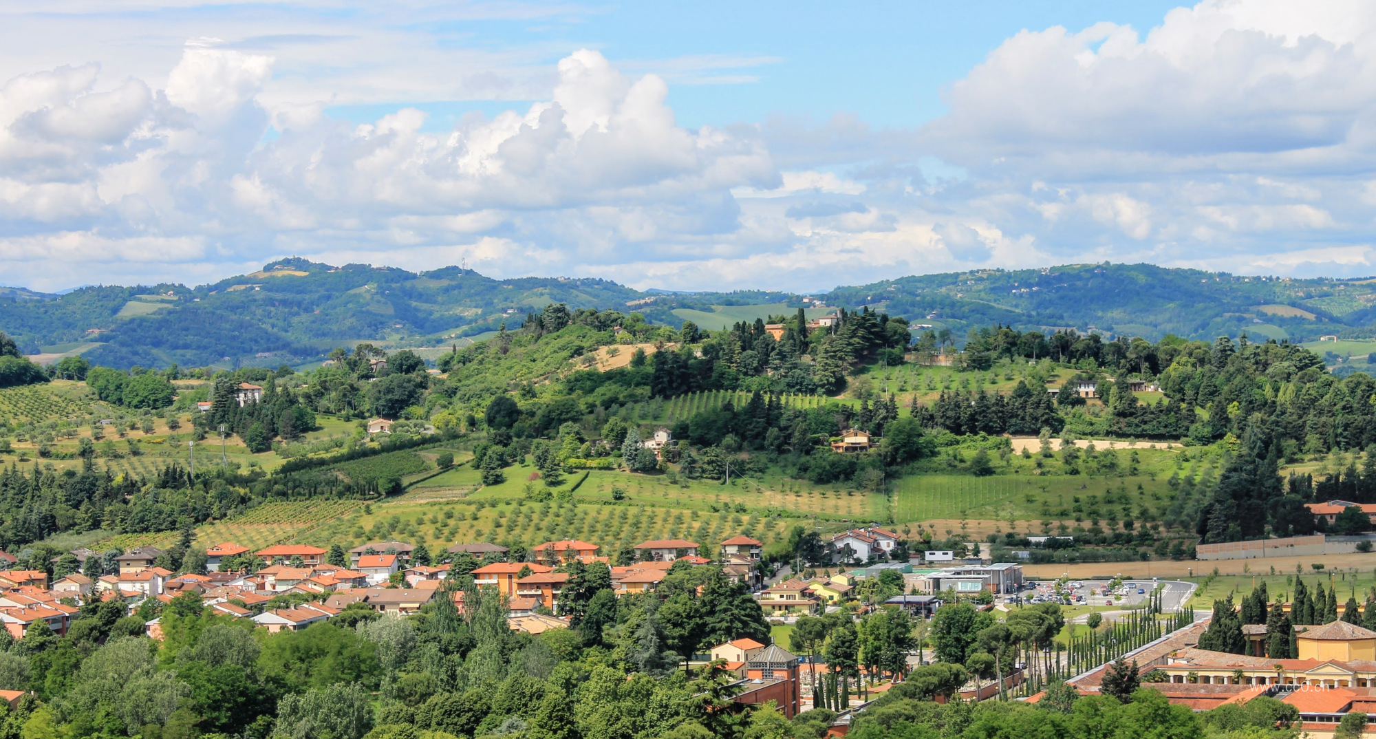 农村村庄风景图片