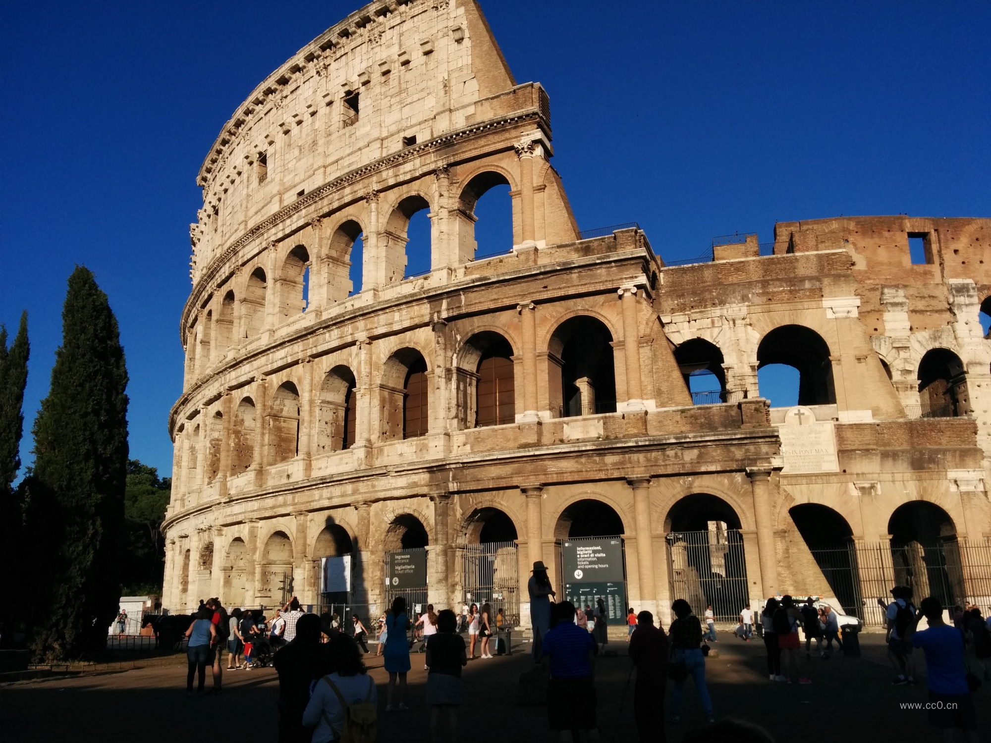 罗马斗兽场建筑遗址