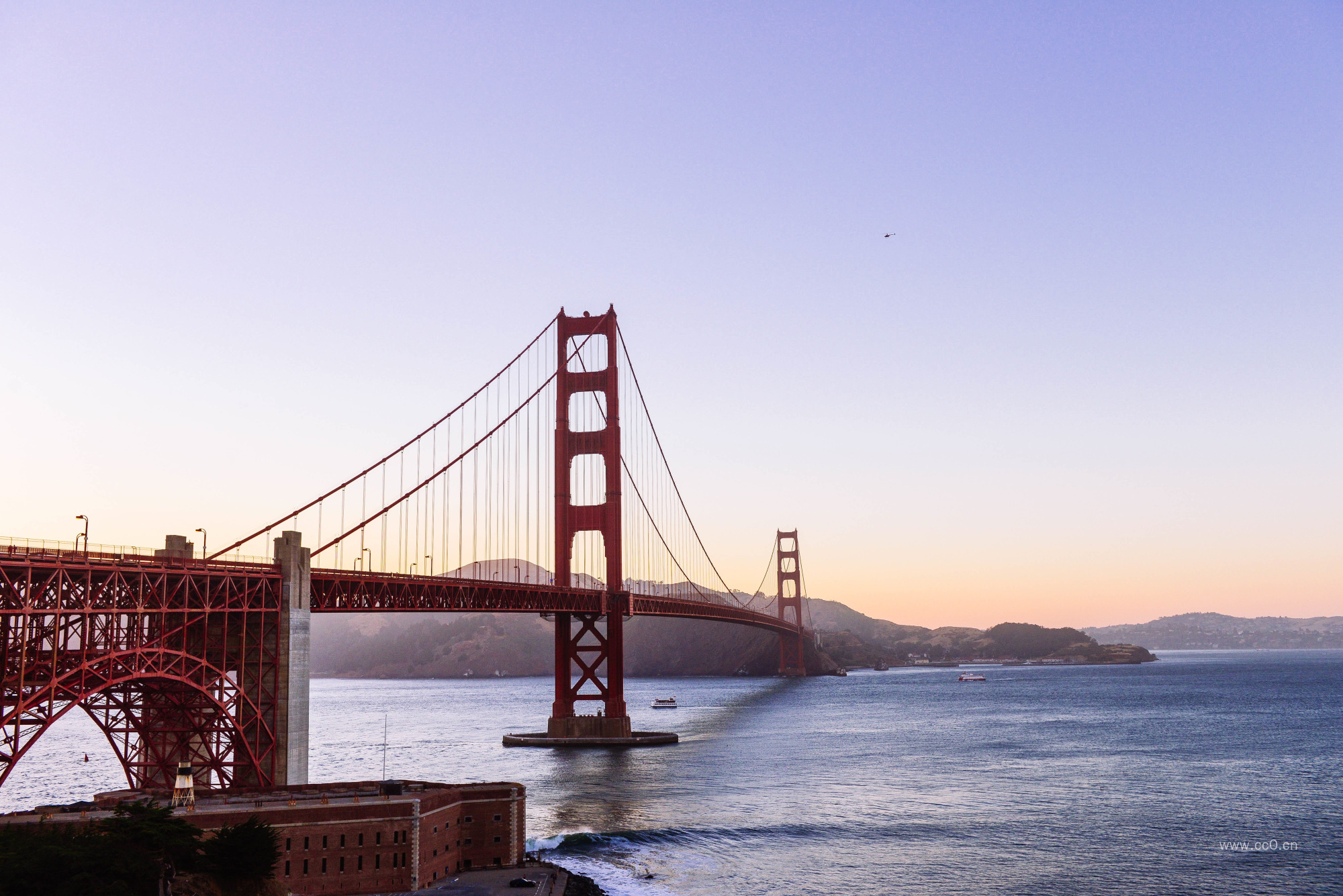 金门大桥桥梁图片