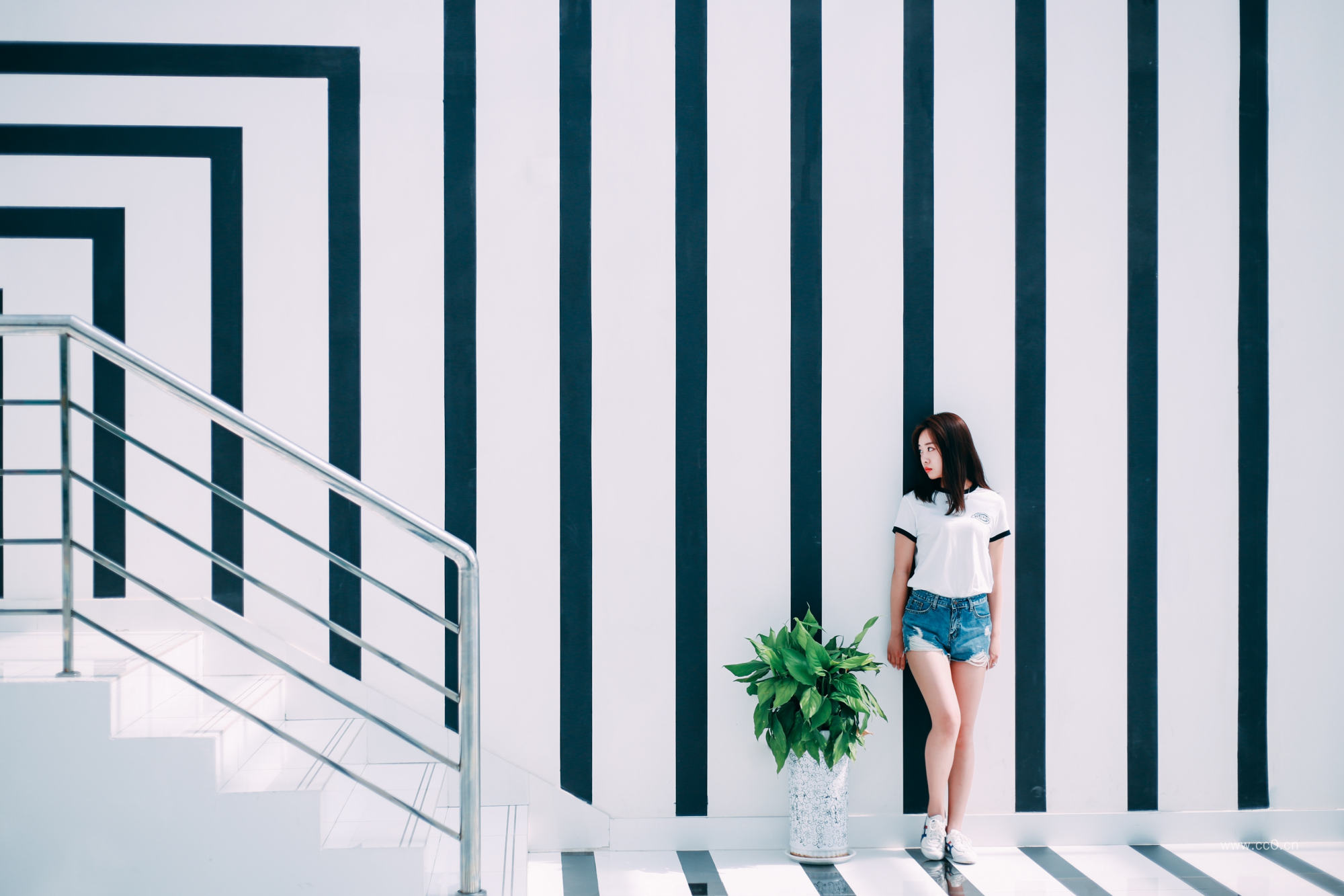 青春美女人物图片