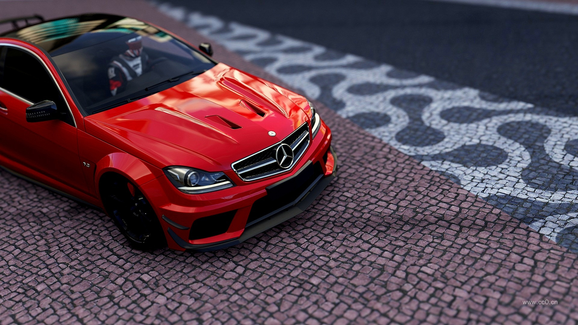 奔驰轿跑的图片