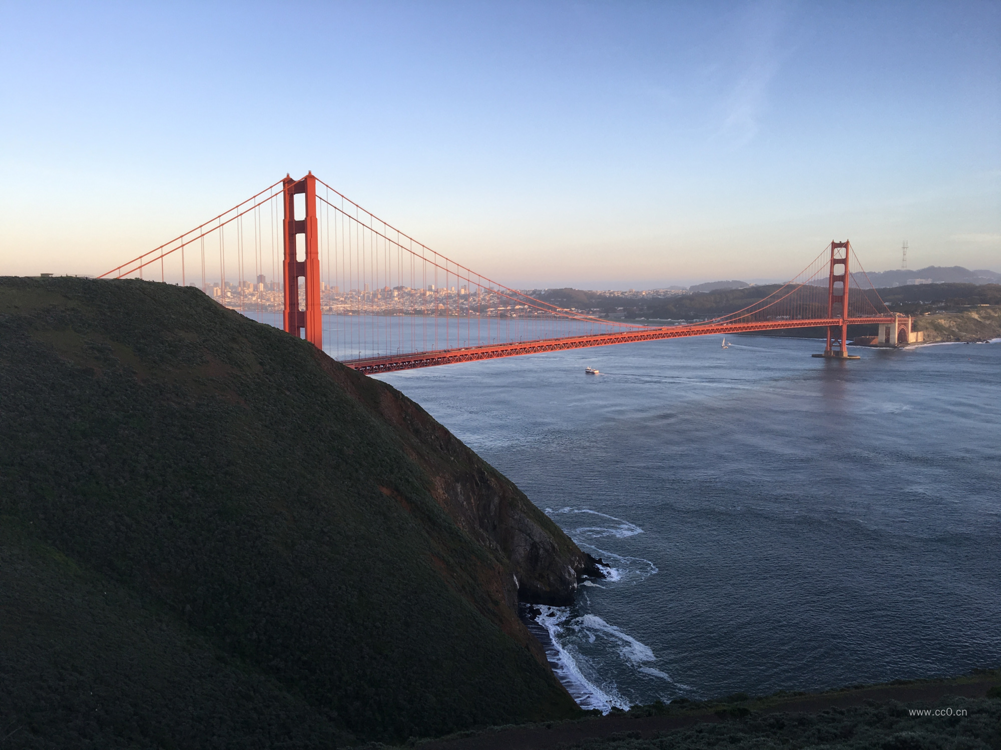 金门大桥桥梁图片