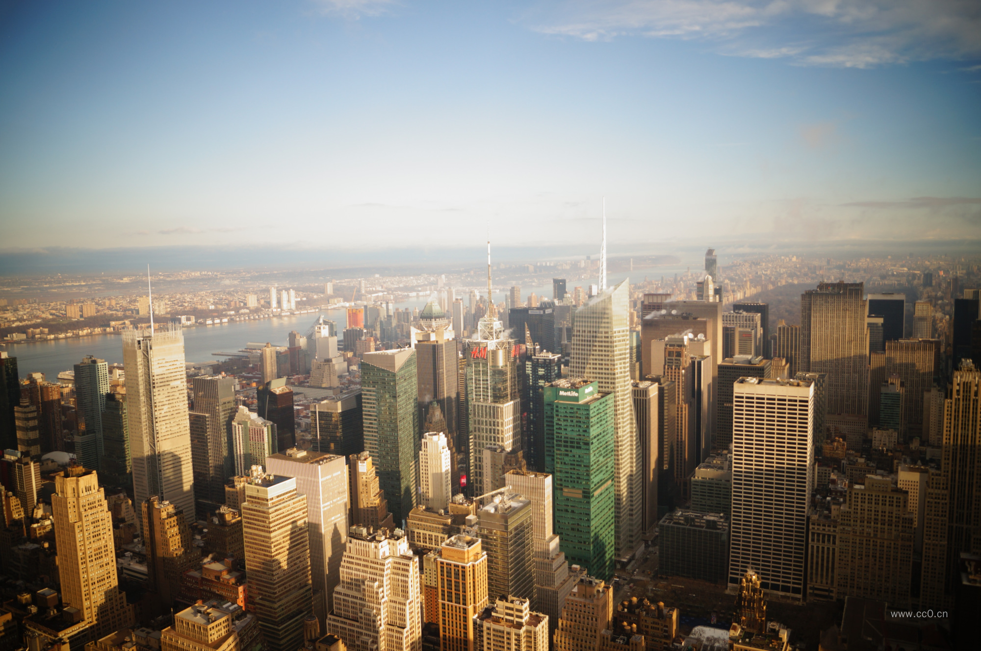 城市高楼大厦建筑群