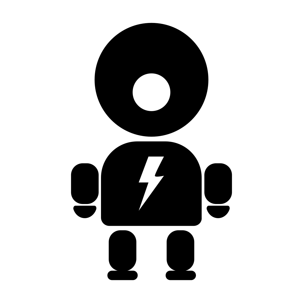 闪光机器人圆圈