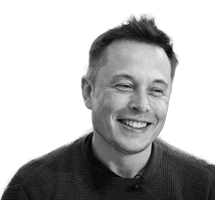 伊隆·马斯克微笑着