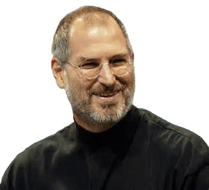 史蒂夫·乔布斯微笑着