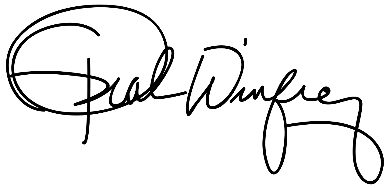 奥普拉·温弗瑞签名