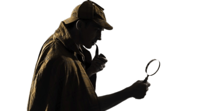 带镜子的福尔摩斯