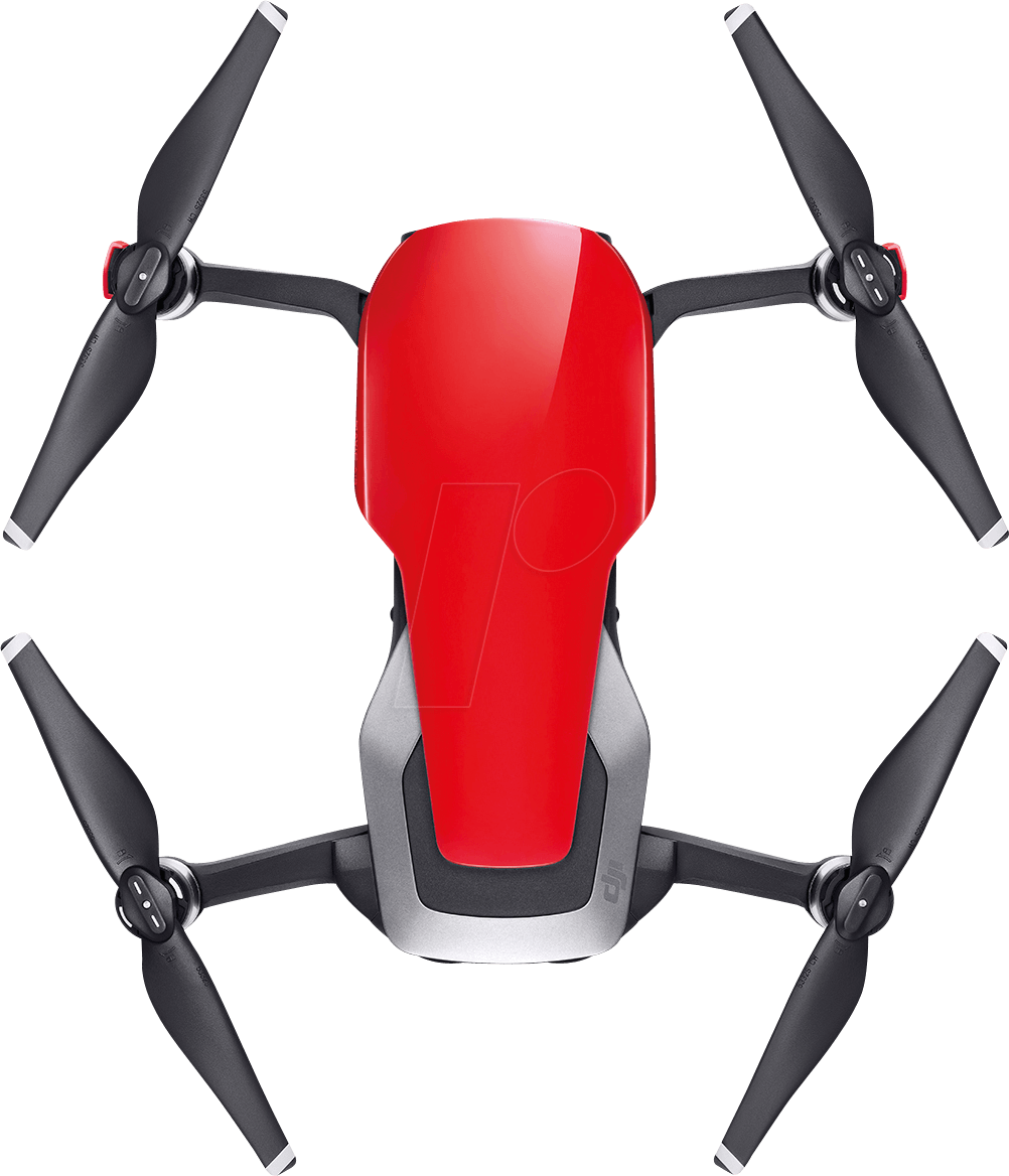 DJI Mavic Air Red顶视图