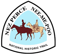 Nez Perce Nee Me Poo国家历史遗迹标志