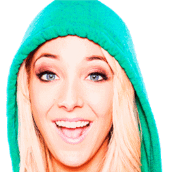 绿色连帽衫Jenna Marbles