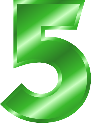 免费下载数字高清png图片素材—数字6